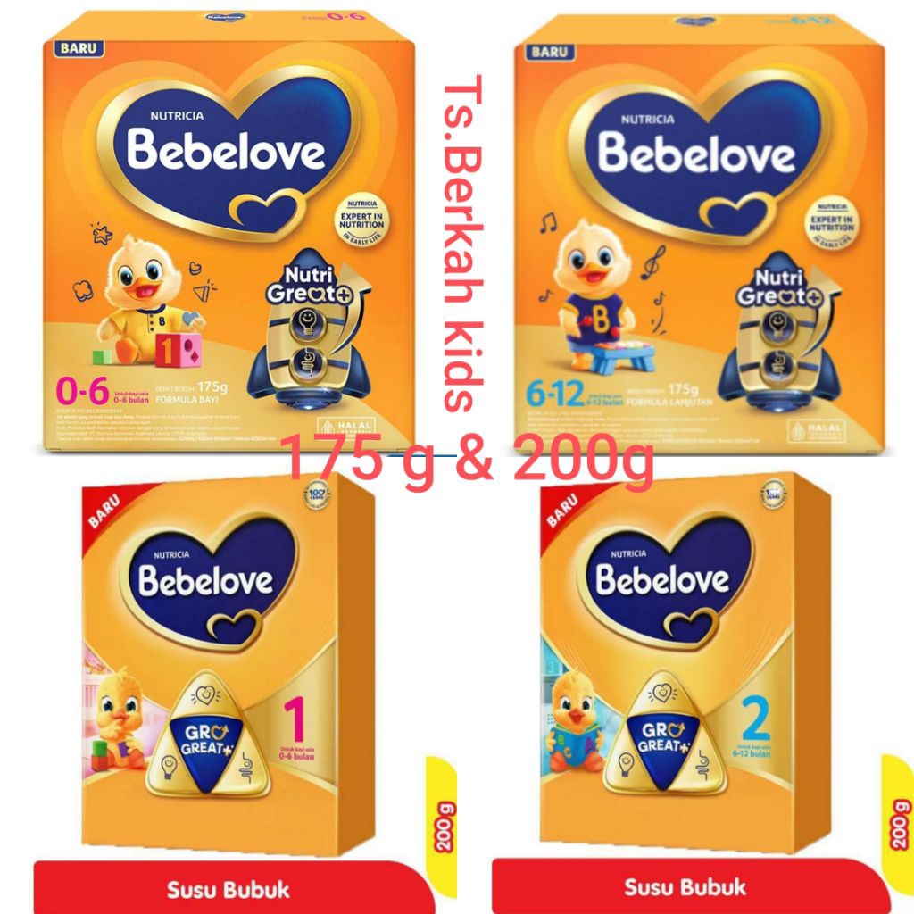 ( Termurah) Bebelove 0-6 | 6-12 175/200 gram exp april 2027