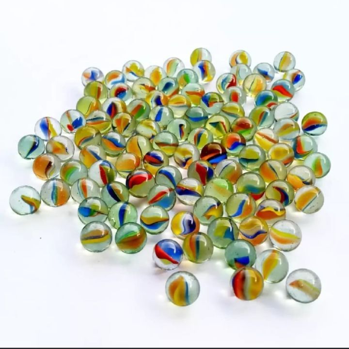 100 pcs Kelereng Mini Blimbing 1.1cm - Mainan Jadul Murah Meriah