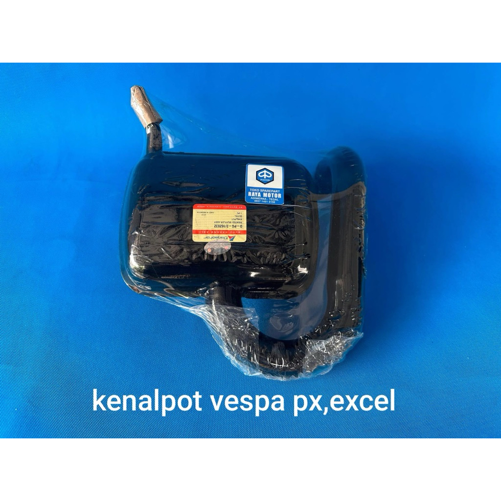 Knalpot vespa Excel PX danmotor