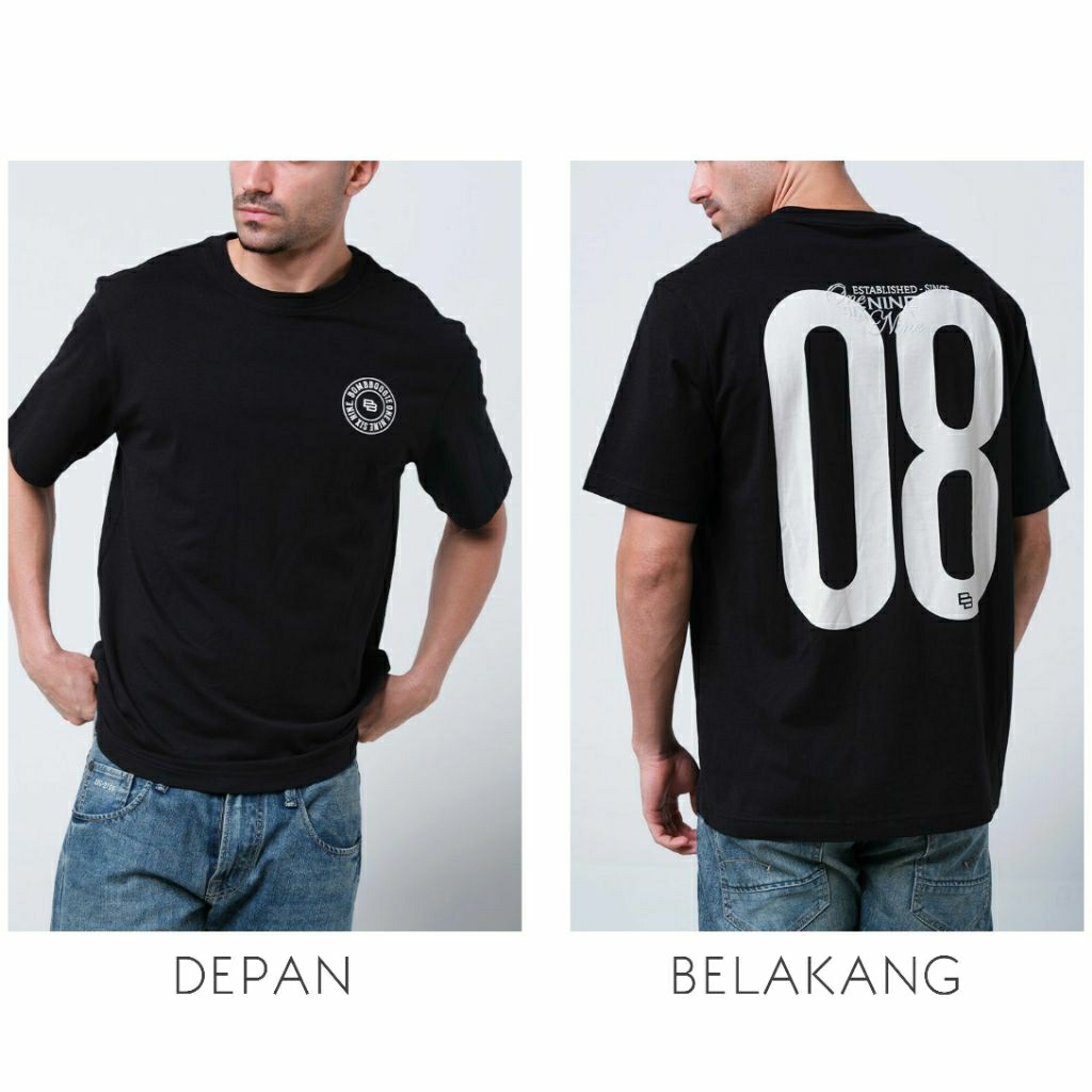 BOMBBOOGIE - KAOS PRIA MODEL TERBARU BOMBBOOGIE ORIGINAL KAOS ORIGINAL