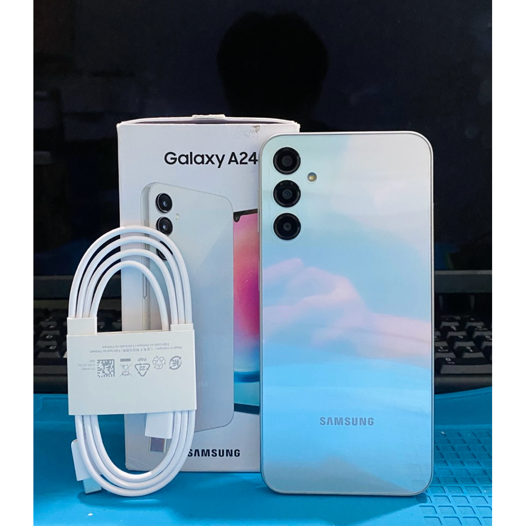 ( Second ) Samsung galaxy A24 8/128 garansi resmi fullsett original