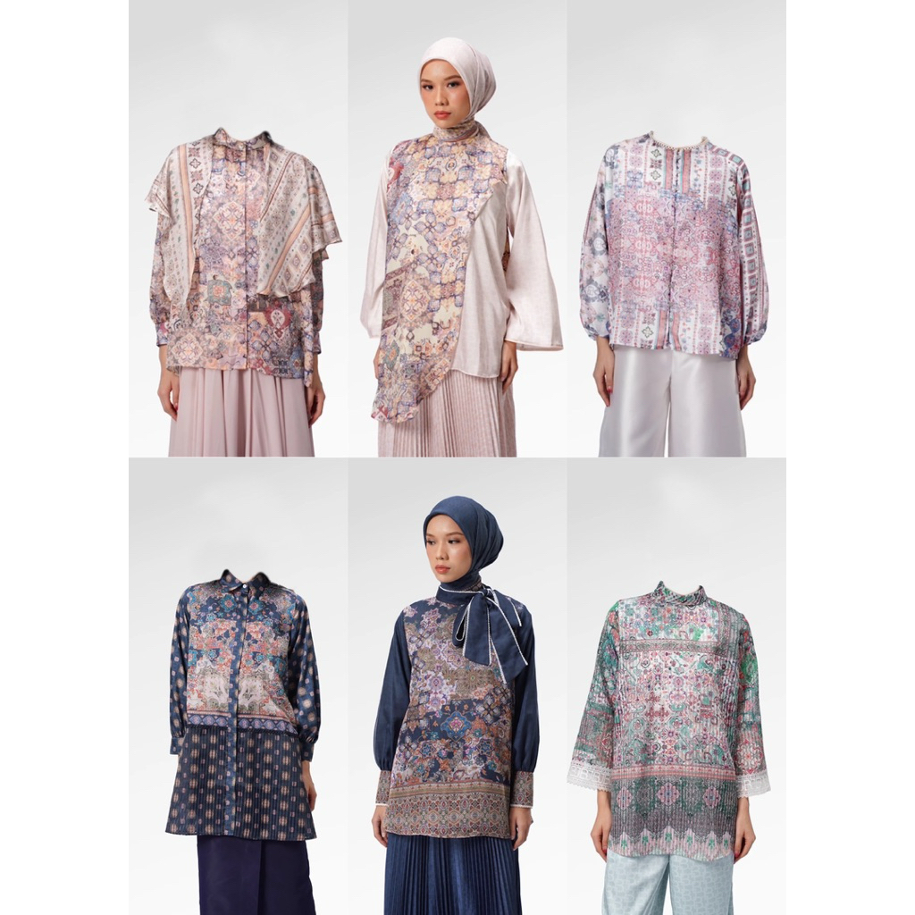 [baca deskripsi‼️] BENANG JARUM MARCHESA CAPE SHIRT MARCHESA LAYER BLOUSE MARCHESA RAGLAN SHIRT MARC