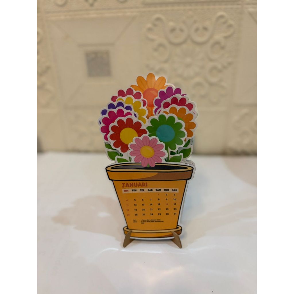 Kalender Duduk/ Kalender Meja/ Kalender Mini 2026