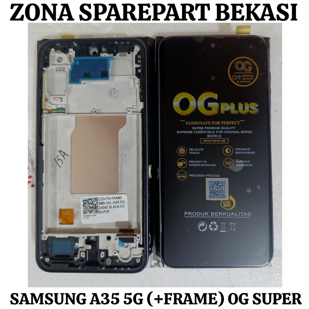 LCD+TS SAMSUNG A35 5G (+FRAME) OG SUPER