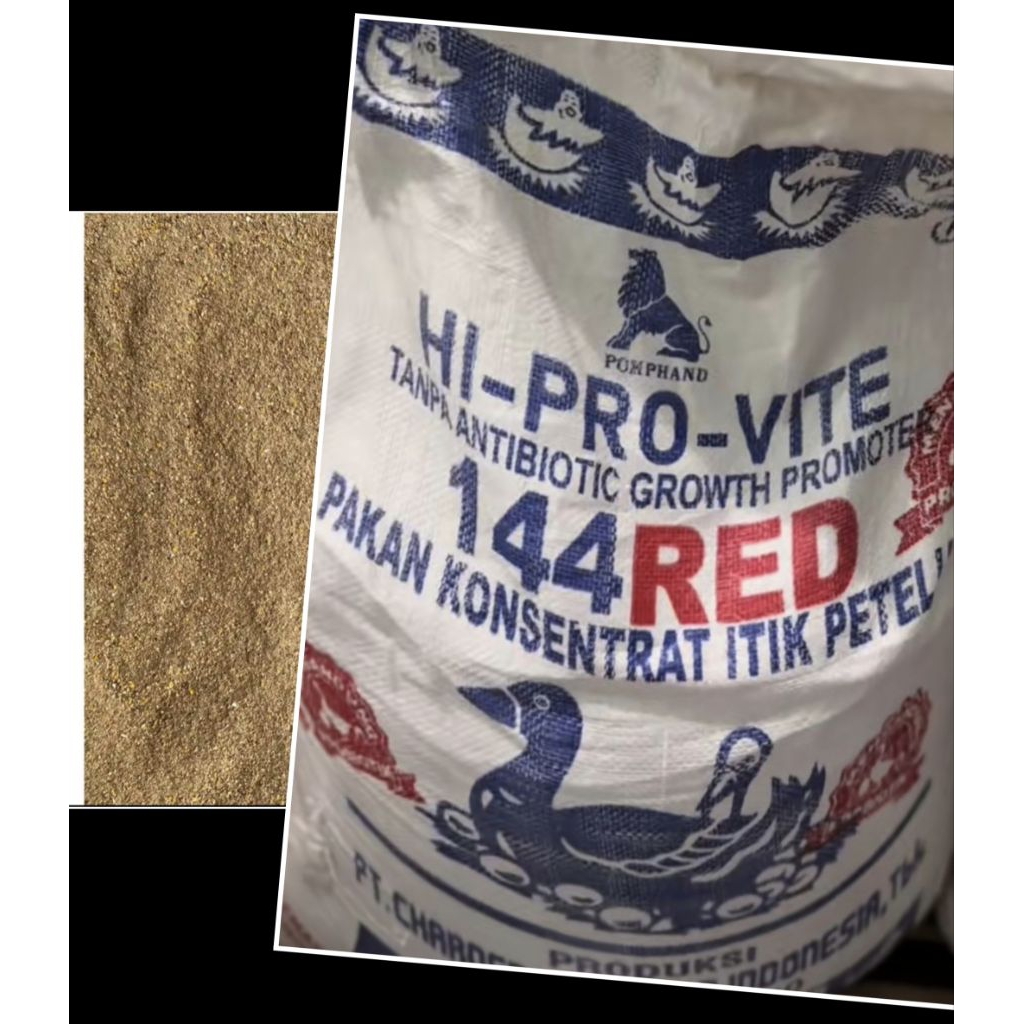Konsentrat itik 144 red pakan bebek entok 15 kg