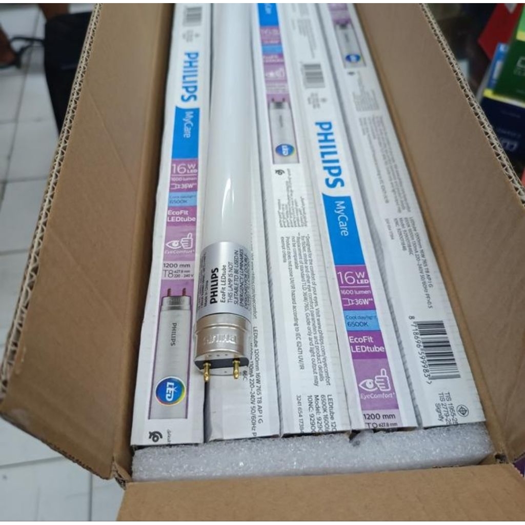 lampu tl t8 ecofit 18 watt
