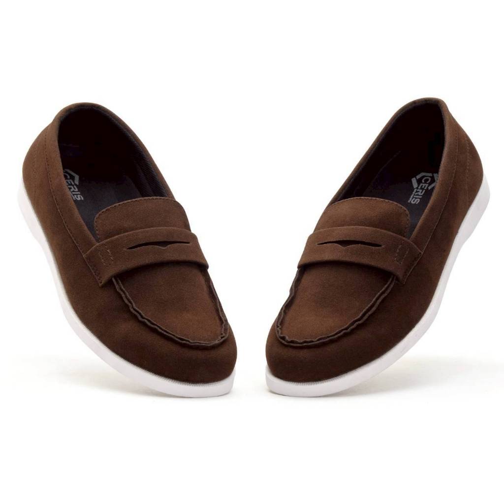 Victor Teon Sepatu Loafers Pria Formal Slip On Elegan - Sepatu Kerja Kantor Pesta Premium