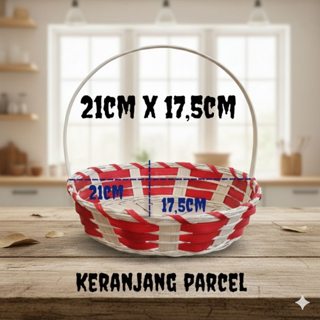KERANJANG PARCEL ANAK BUAH BUAHAN ULANG TAHUN LEBARAN