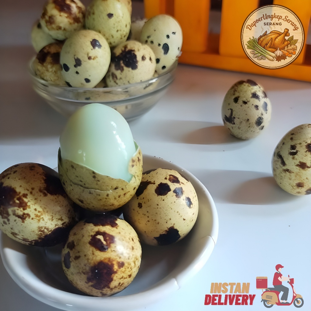 Telur Puyuh Rebus Isi 5 | Rebus Dadakan