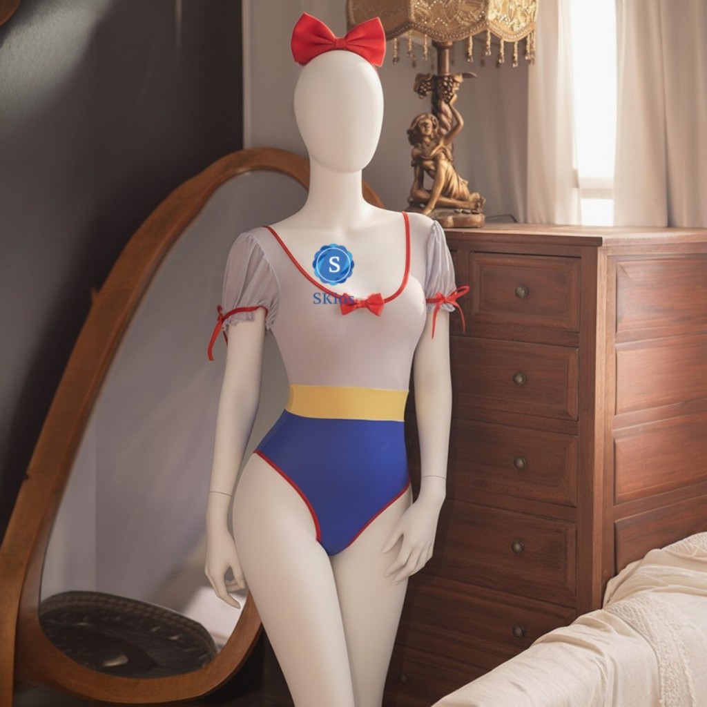 Lingerie Swimsuit Transparan Japanese Cosplay Bikini One Piece L544