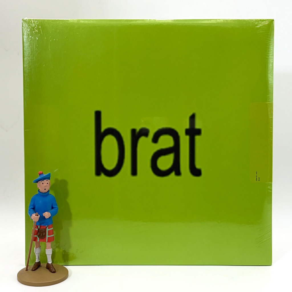 PIRINGAN HITAM / VINYL CHARLI XCX - BRAT (1LP,BLACK ICE VINYL)