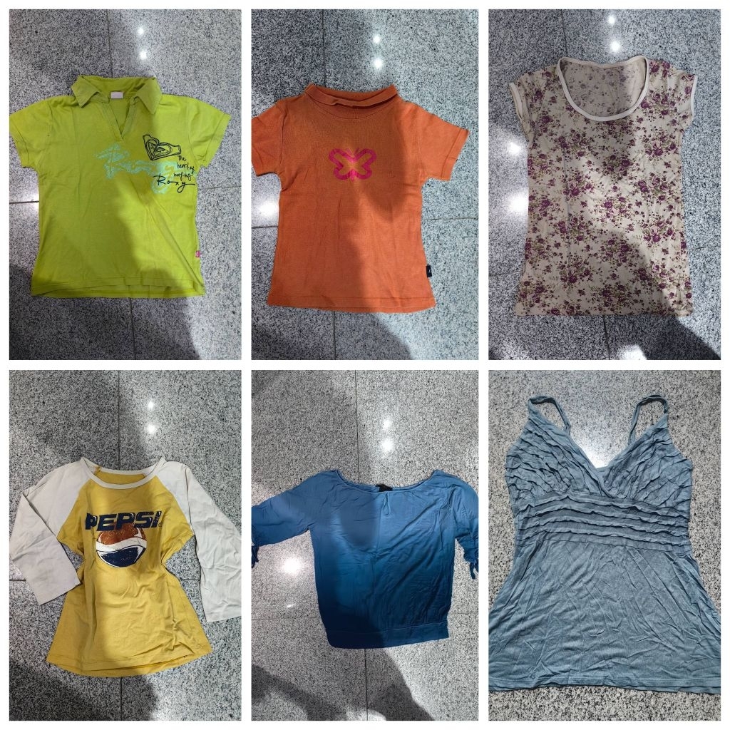 [PL] KAOS WANITA / BLUS WANITA / ATASAN WANITA / BAJU WANITA / CROP TOP / KAOS BRANDED / BAJU WANITA