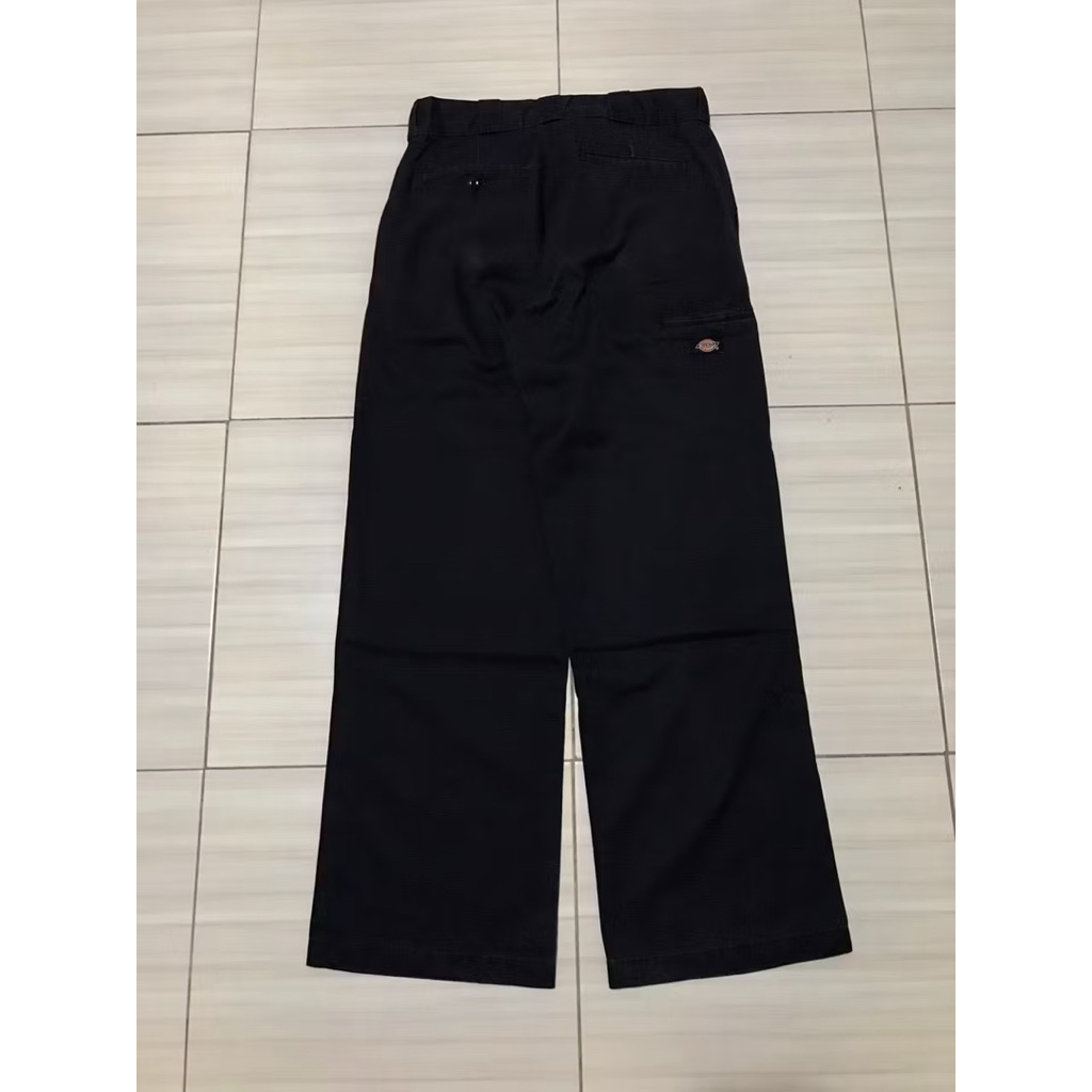dickies double knee workpant black loose fit