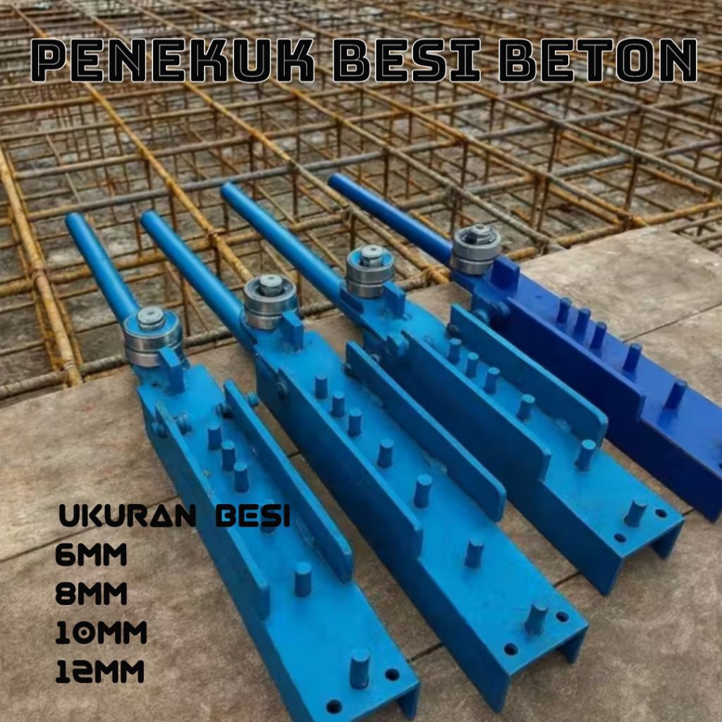 Penekuk Besi Beton/Alat Pembuat Begel Beton Bangunan, Cakar ayam Dll