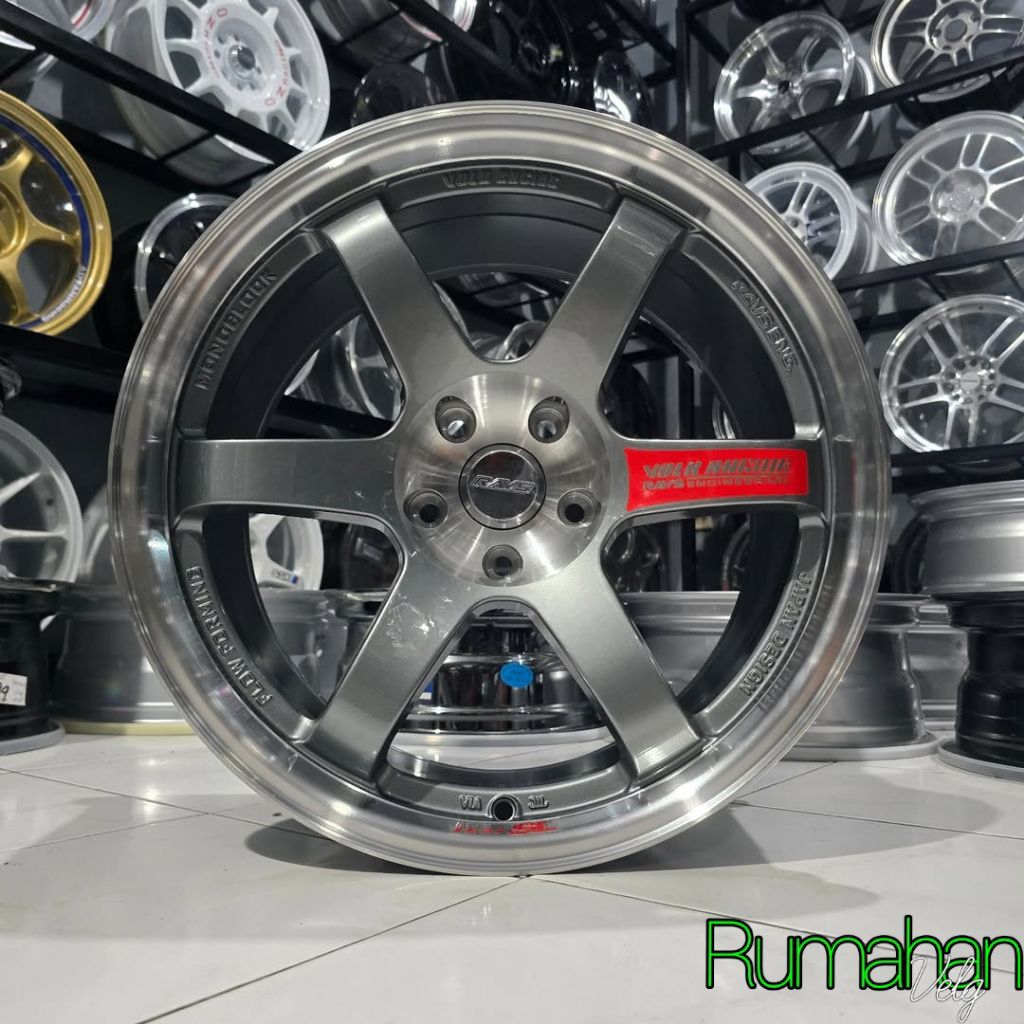 velg te37 sl ring 18 lebar 9,5 et 25 velg mobil r18 pnp mobil Innova reborn Zenix Venture crv civic 