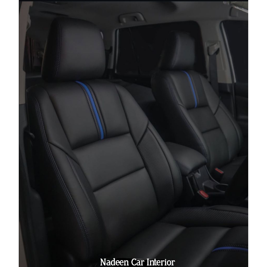 Sarung jok mobil innova reborn 2016 - 2023 tipe V dan G bahan ferrari dan myo