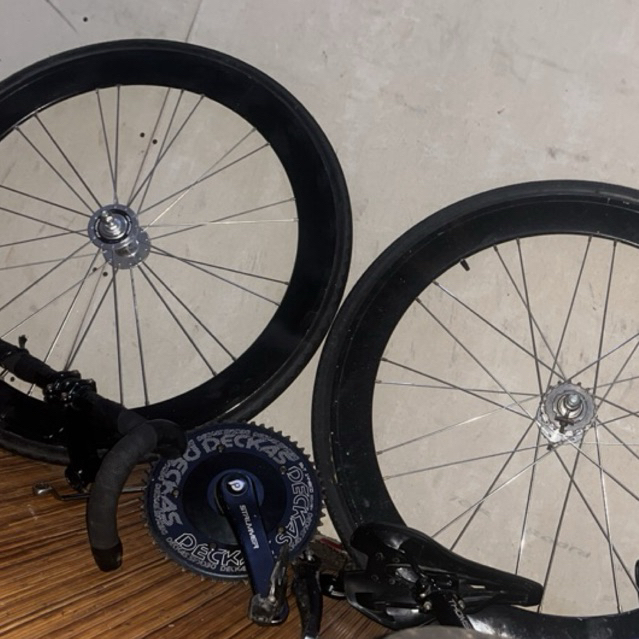 WHEELSET 24/24 6cm hitam