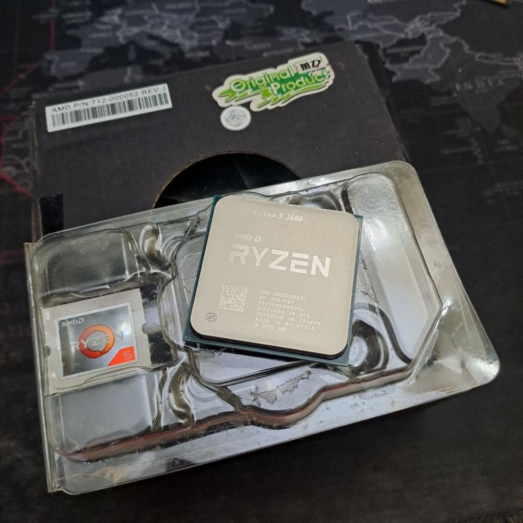 Ryzen 5 3600 Tray + Fan