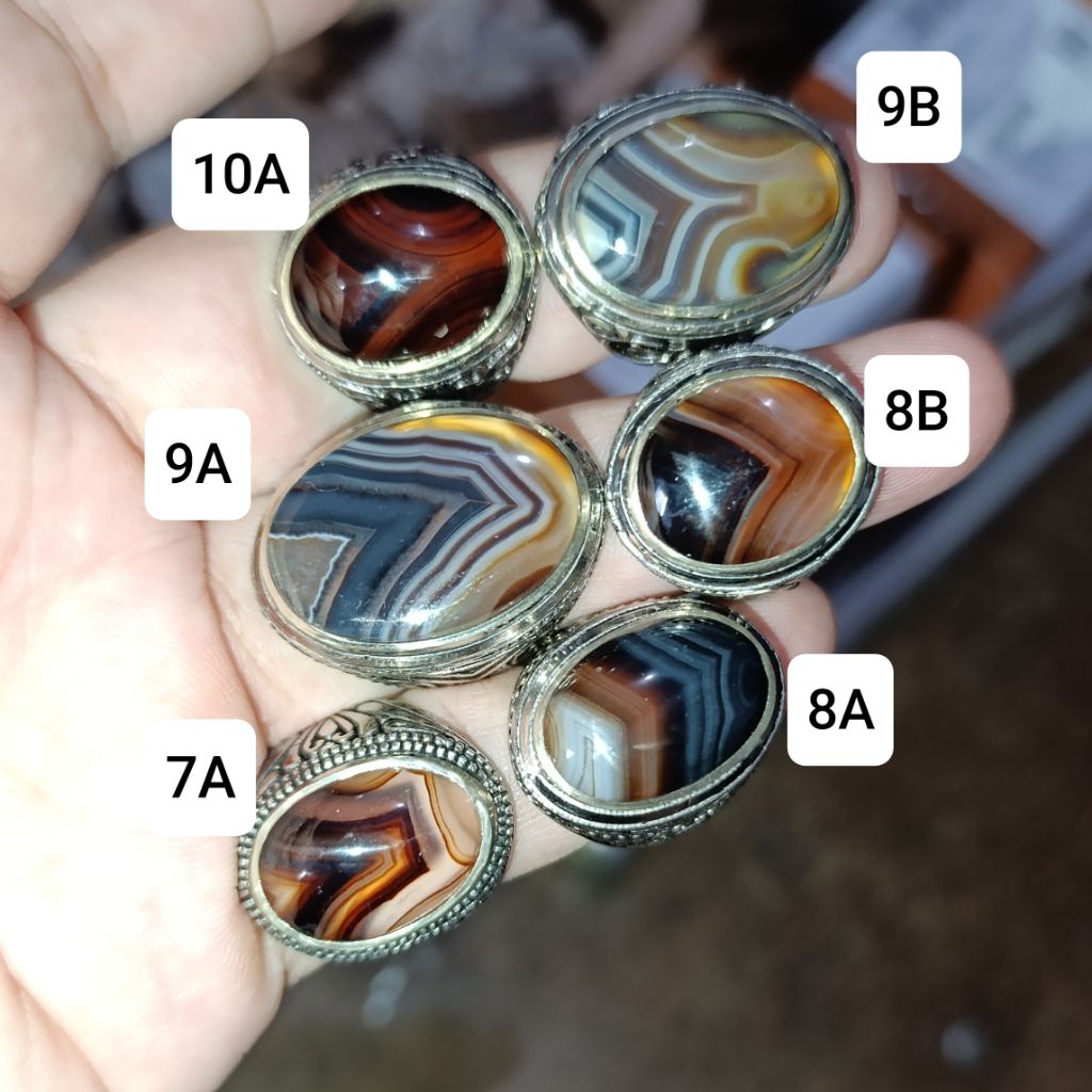 CA 260 Cincin Akik Yaman Wulung Junder Junjung Derajat Top senter tembus keren