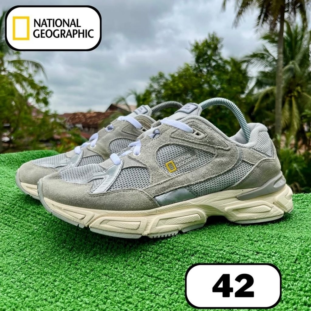 sepatu sneakers outdoor National Geographic N235USN311 Grey 42