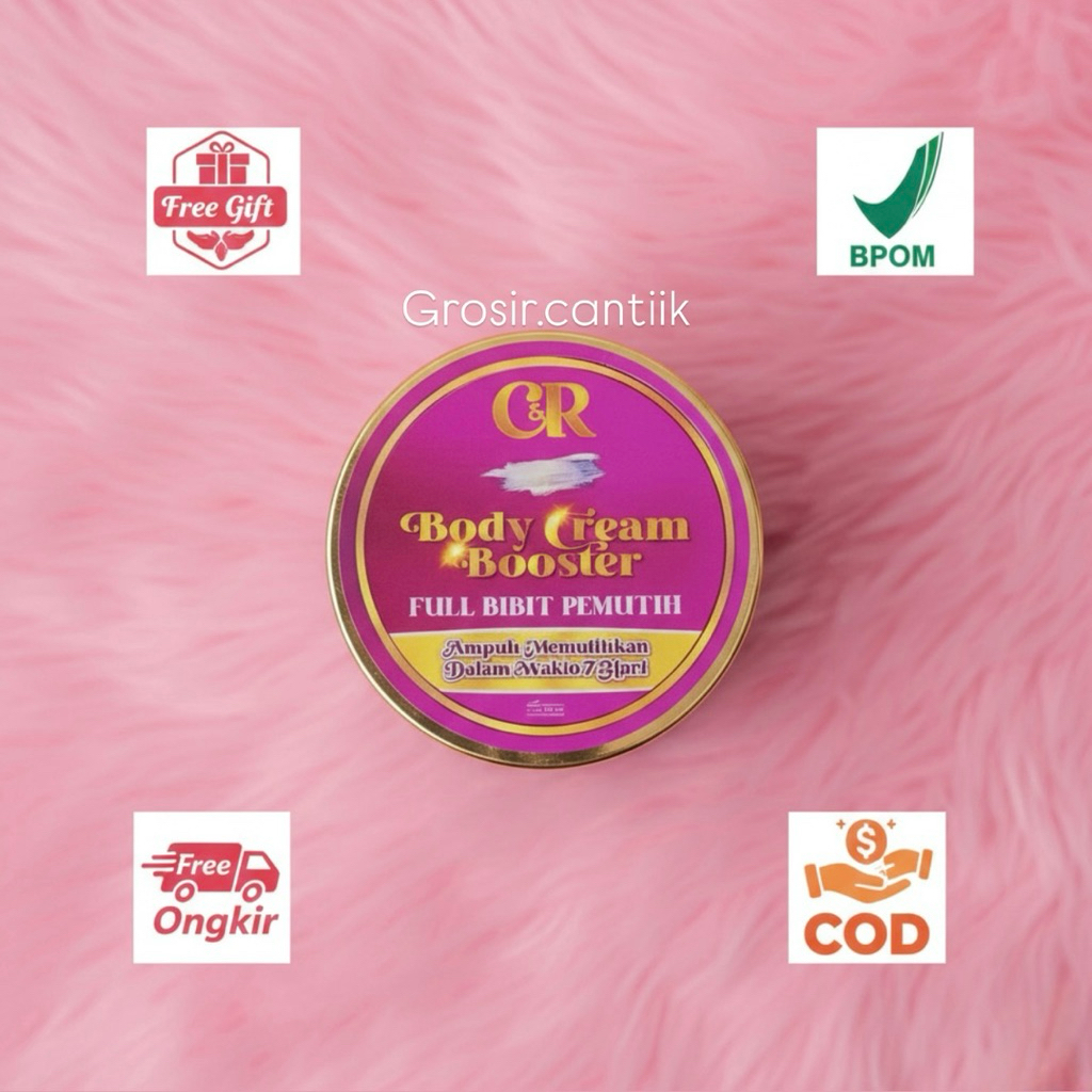 C&R Body Cream Booster 100% ORIGINAL | LOTION PEMUTIH C&R Beauty Skin