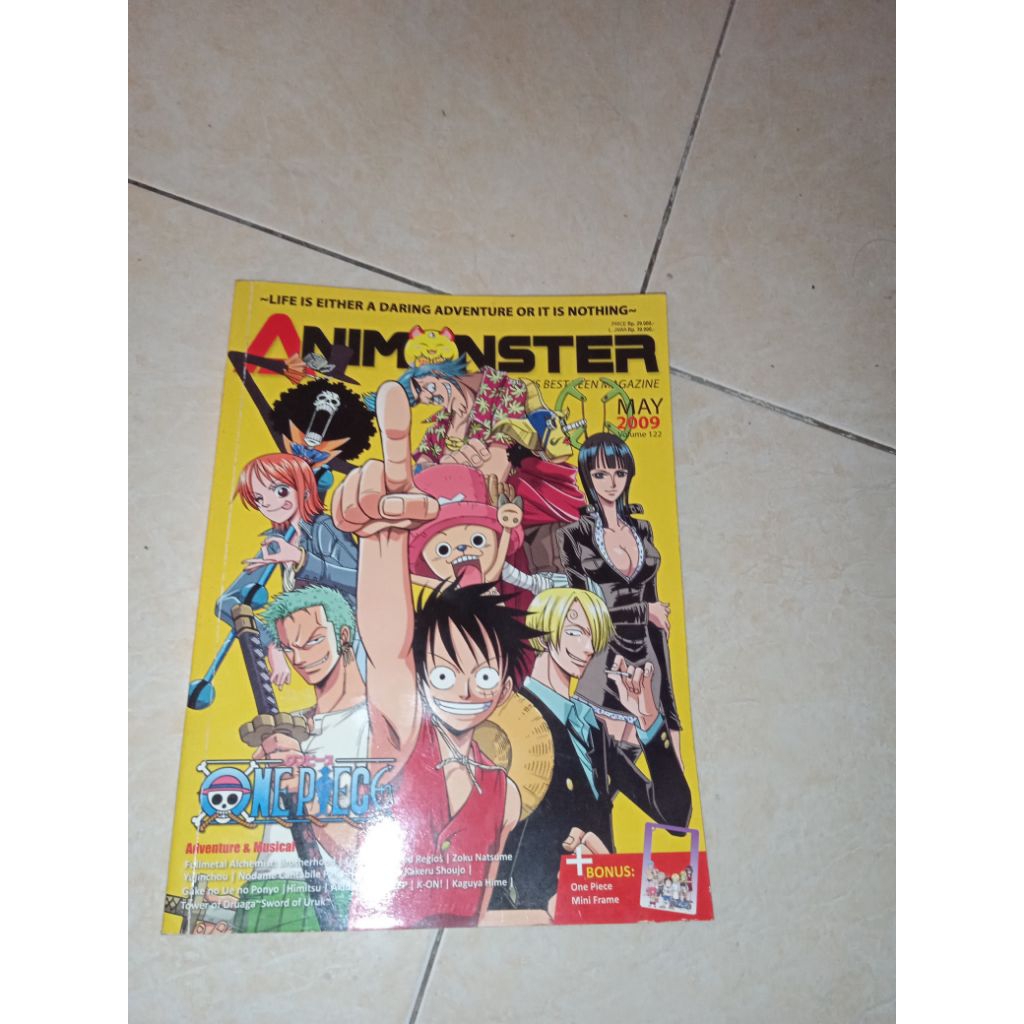 ONE PIECE, edisi @Animonster, tanpa bonus