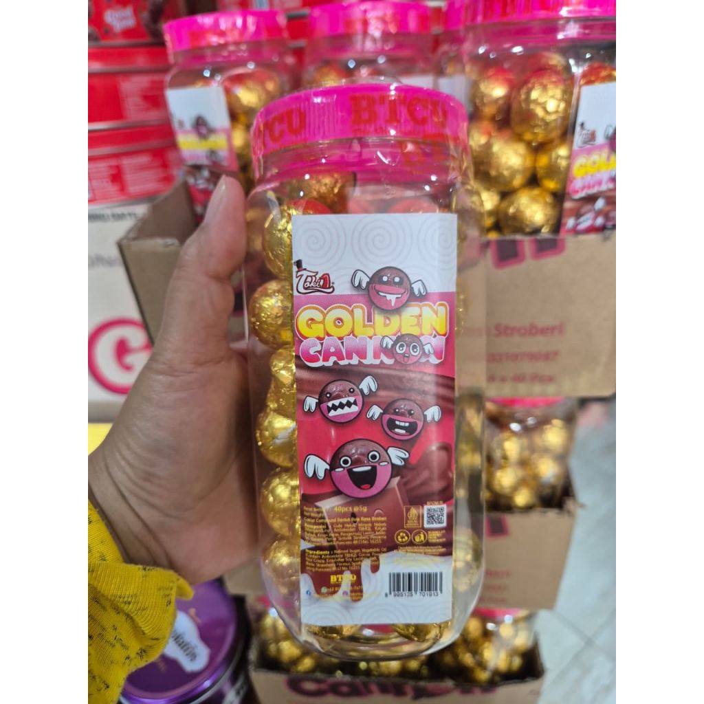 Coklat Golden balls