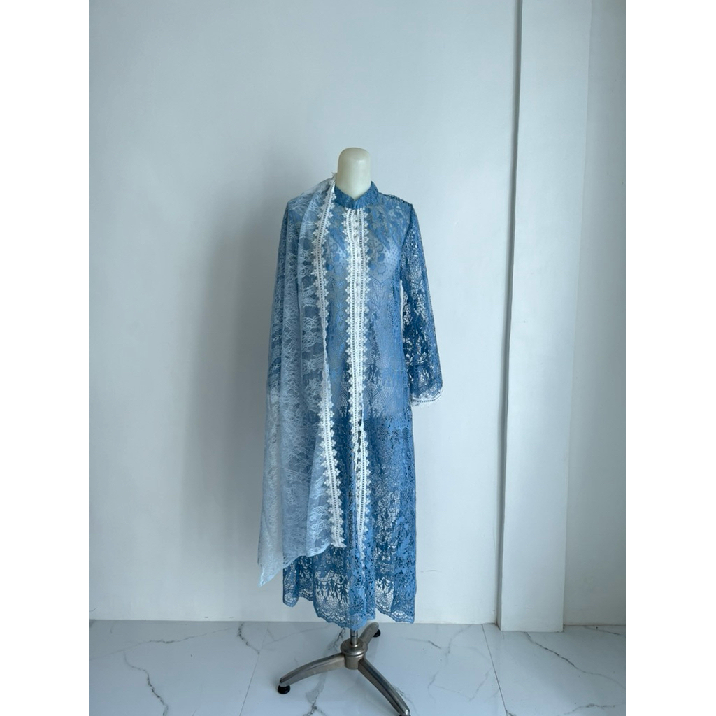 PL Dress STL (Sarah The Label) warna Denim