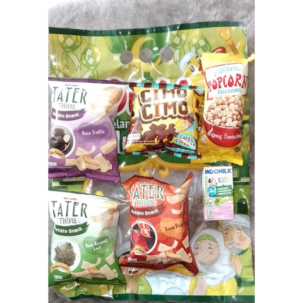 READY OISHI paket snack idul fitri lebaran hampers ultah ulang tahun