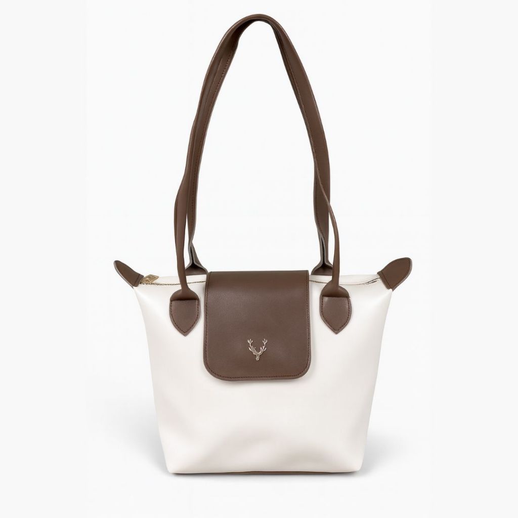 Tas Wanita - Cactus Shopperbag - Warna Mocca, Ashgrey, Cream, Milo - Muat Dompet Kosmetik Buku