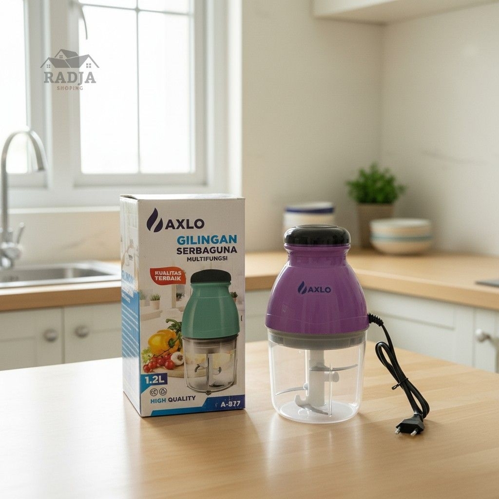 Blender Kapsul Penggiling Bumbu Daging Sayur Coper Kapsul AXLO