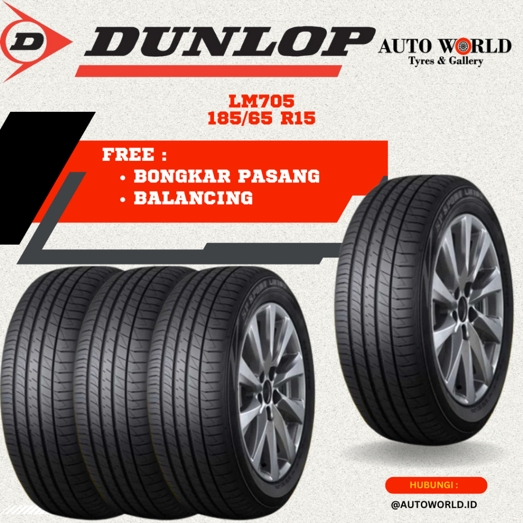 Ban Dunlop LM705 ukuran 185/65 R15