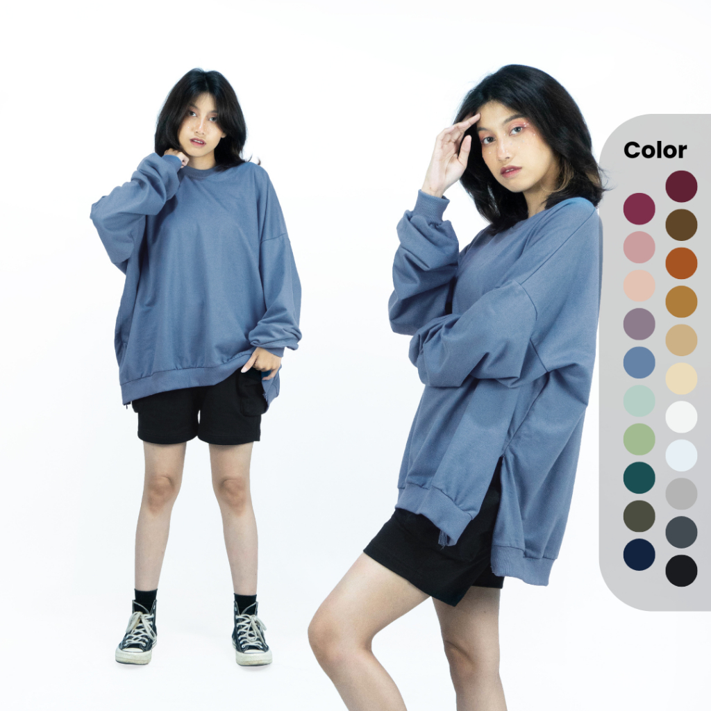 KEEN IDD Sweater Basic Oversize Material Premium Cotton Terry