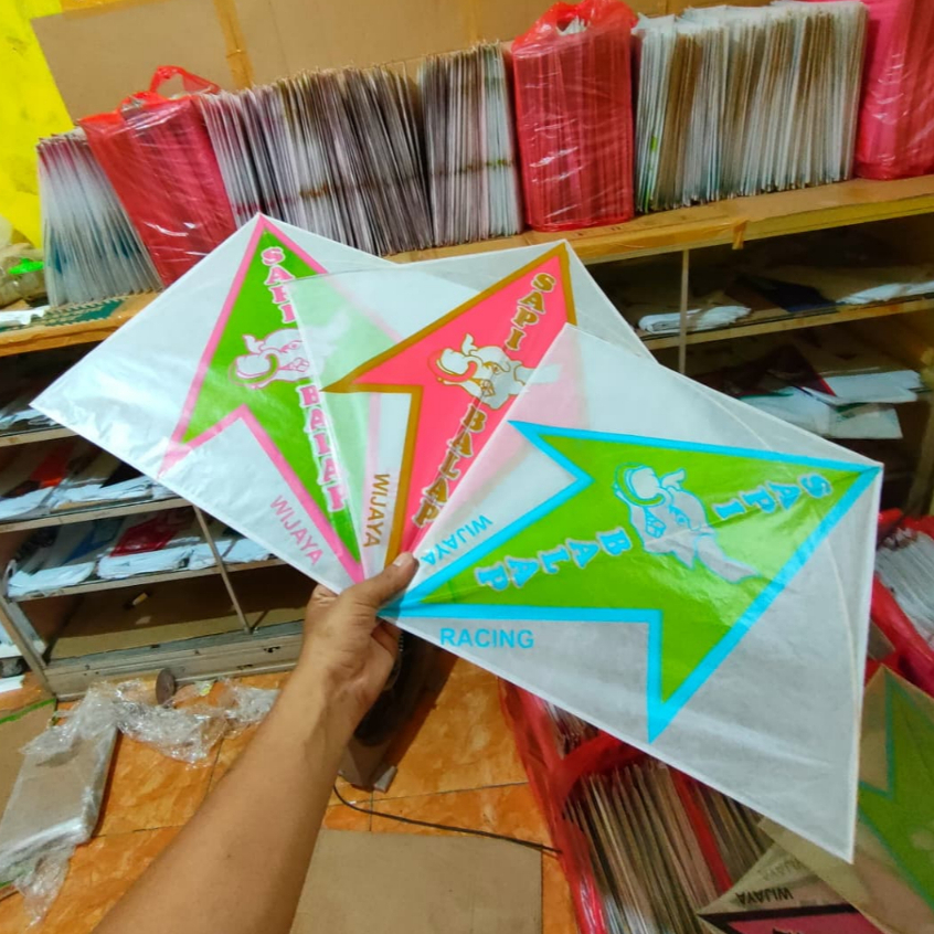 LAYANGAN SAPI BALAP edisi khusus WARNA STABILLO