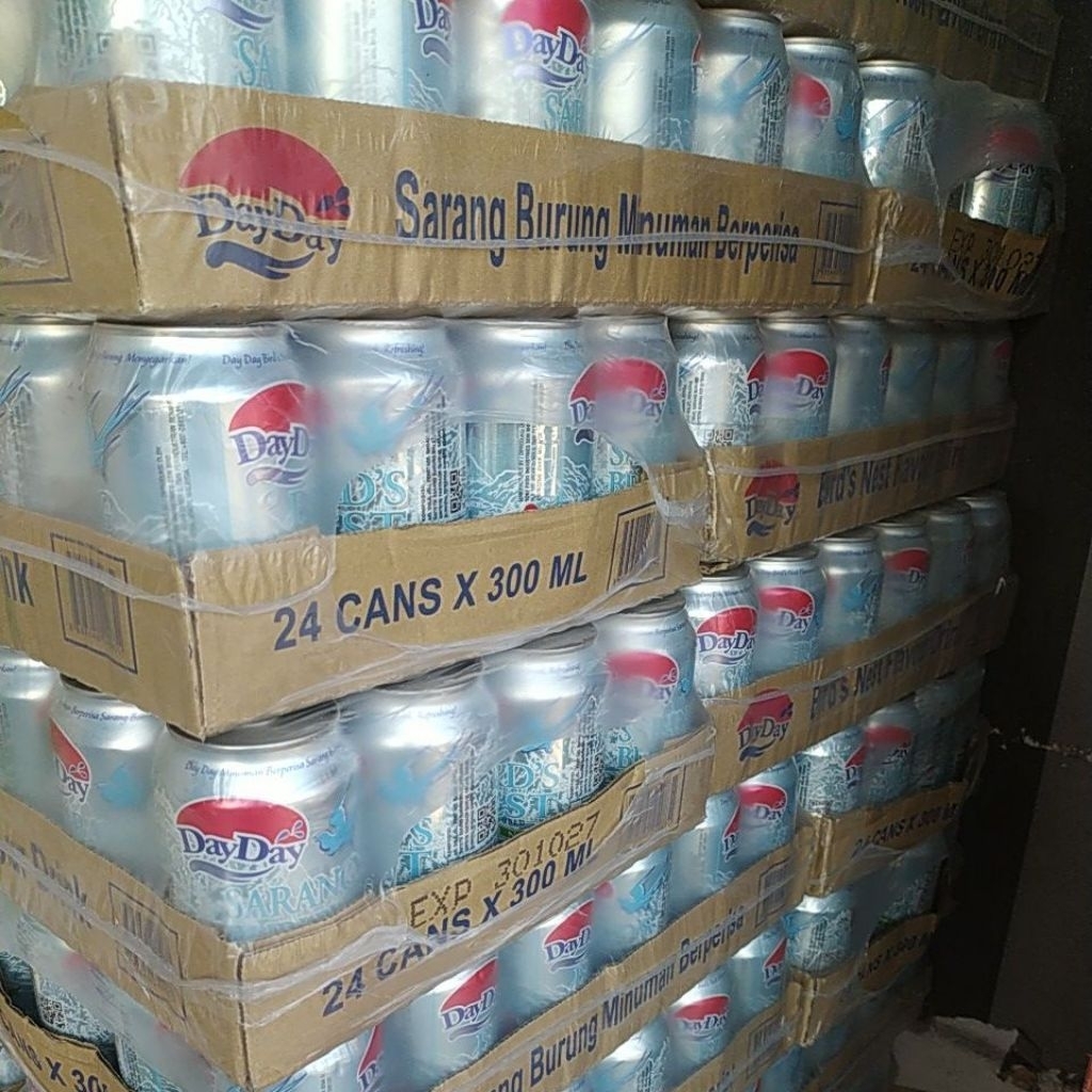 Minuman Kaleng Dayday Wallet, day day wallet, Minuman Sarang Burung Walet, Wallet dayday