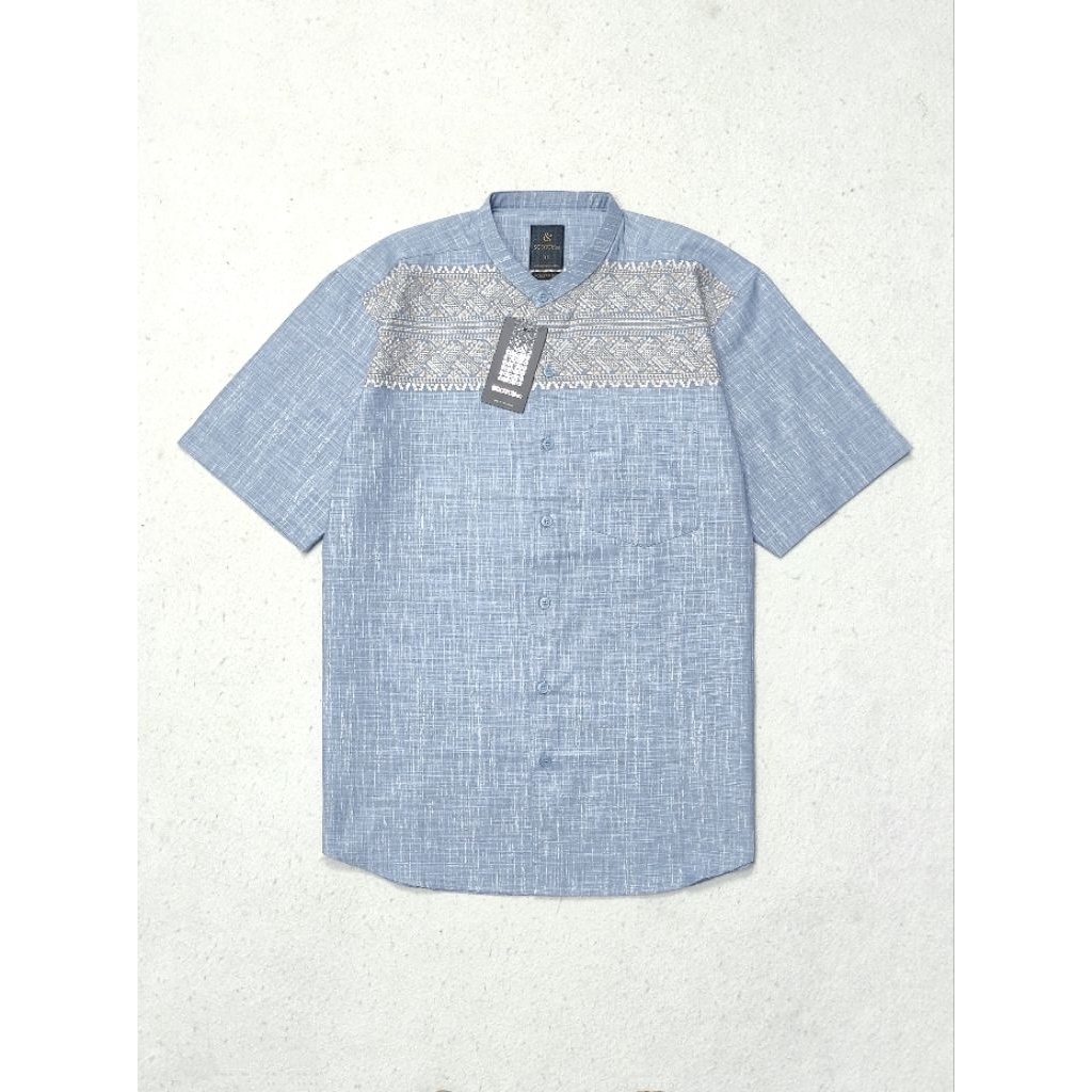 Kemeja Hem Pendek Kerah Shanghai SCOTCH Matahari store