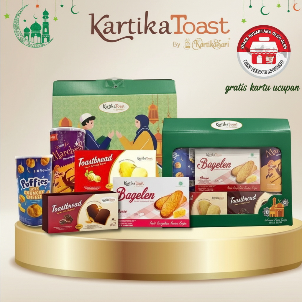 Hampers Kartika Sari Toast Parsel Paket Lebaran Natal Tahun Baru Imlek Hadiah 5s 3s 3s Mini pack