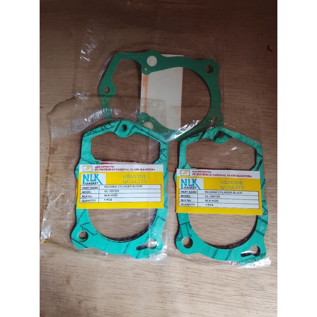 NLK Paking Cylinder Block,GL-100/125, Vario, Smash, Force1, Blade/Absolute Revo, Legenda, Shogun 125