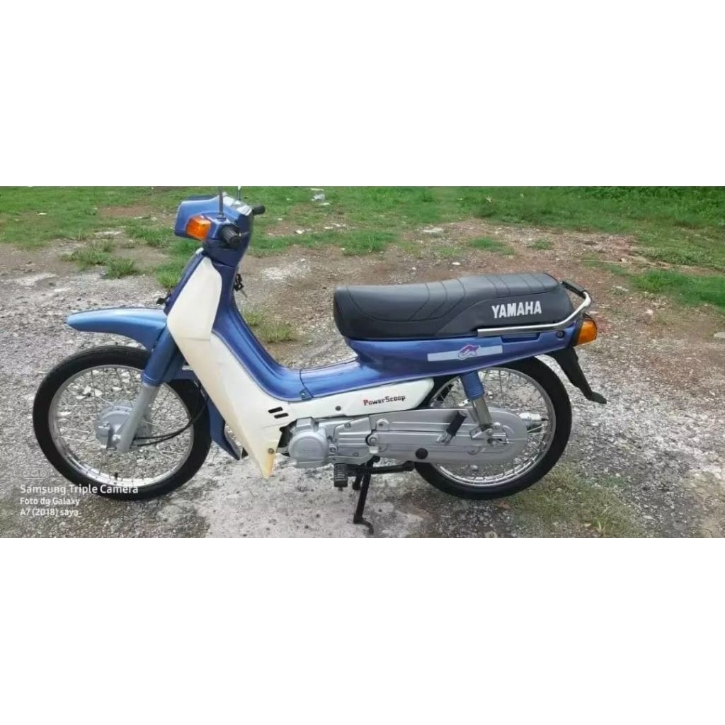 FULL BODY HALUS YAMAHA ALFA SET LAMPU WARNA BIRU UNGU