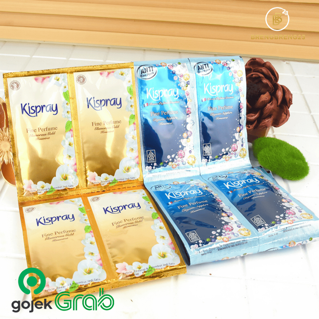 KISPRAY Sachet Parfum glamorous Gold, Sapphire
