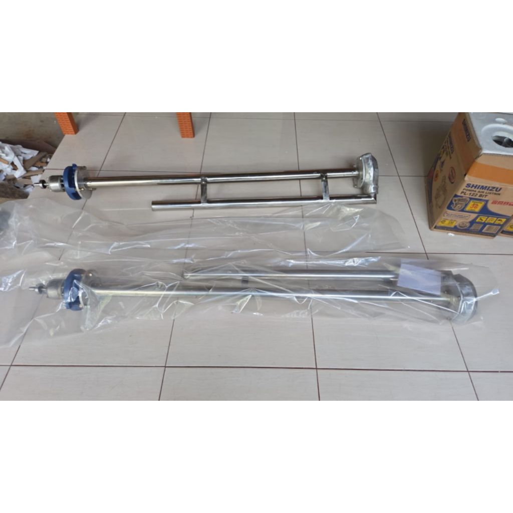 pipa steinlees pompa celup aci tahu