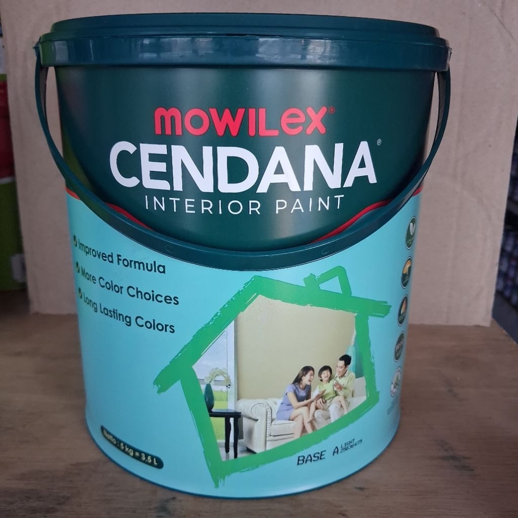 MOWILEX CENDANA INTERIOR 25KG/CAT TEMBOK DALAM/CAT TEMBOK INTERIOR/CAT TEMBOK EKONOMIS