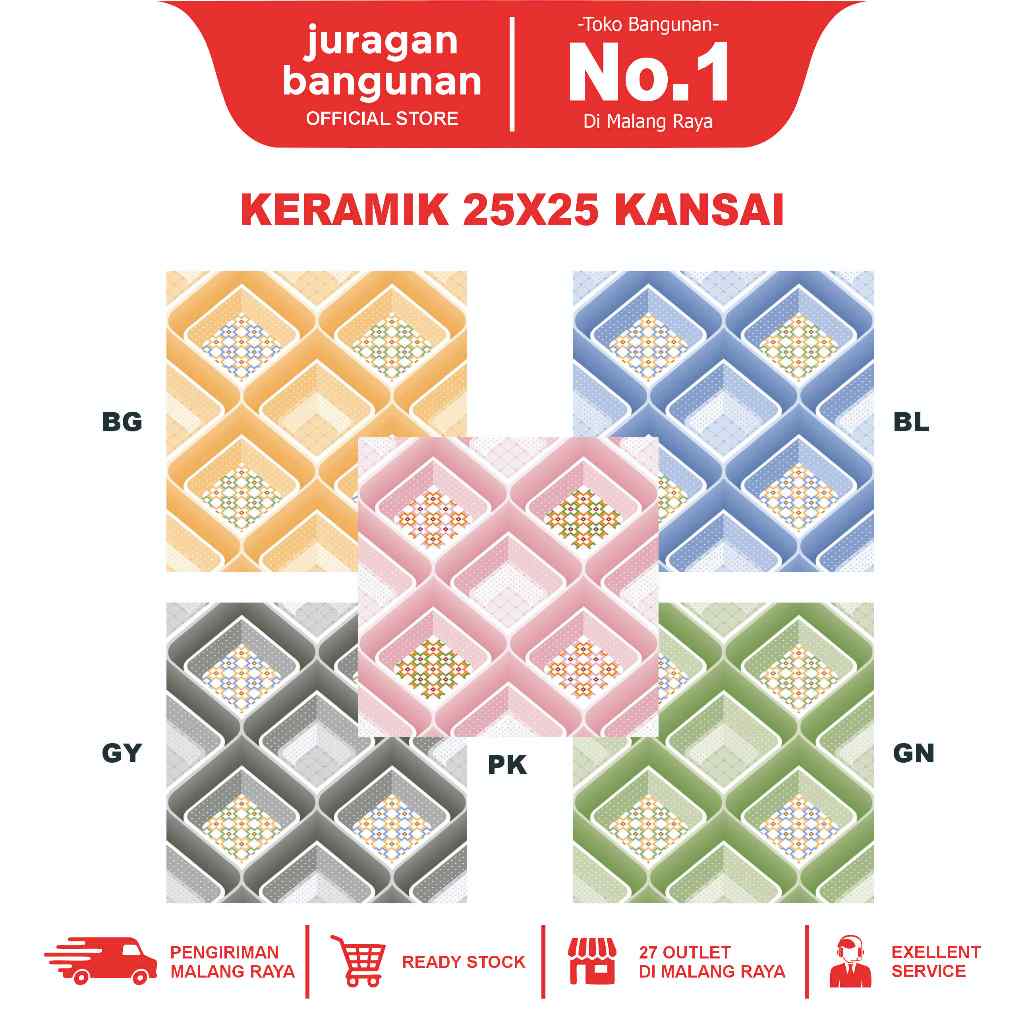 KERAMIK LANTAI 25x25 - KERAMIK KAMAR MANDI - KERAMIK KAMAR MANDI MALANG -KERAMIK MURAH MALANG