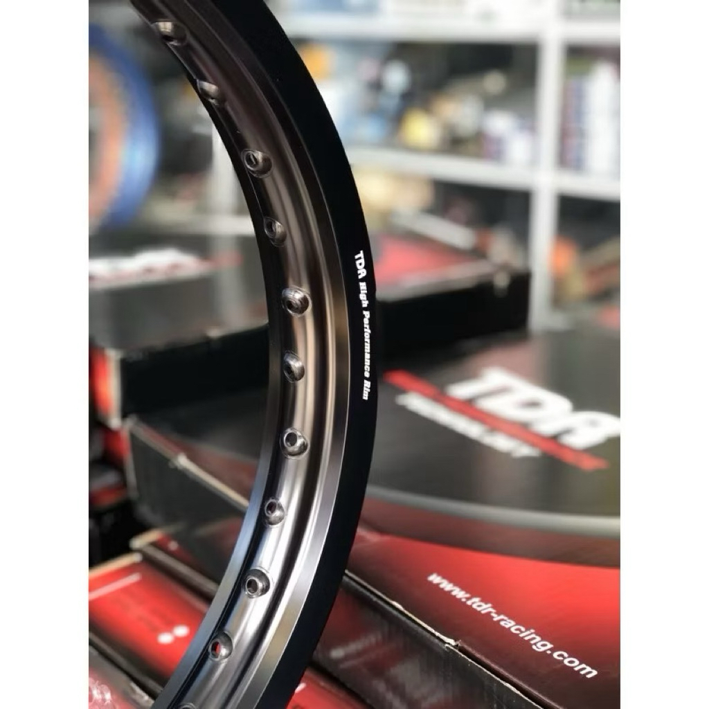 Velg TDR WX Ring 17 Hitam Black Ukuran 185