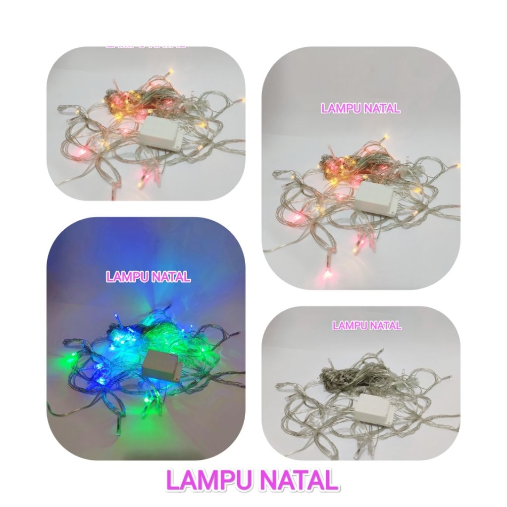 Lampu NataL 1M Returan/Rusak