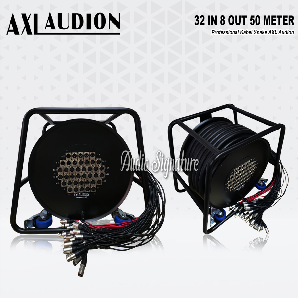 Kabel Snake | Snake Cable AXL AUDION 40 Channel 32 Input 8 Output 50 Meter Rol