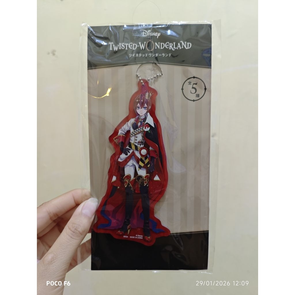 TWISTED WONDERLAND RIDDLE ROSEHEARTS ACRYLIC KEYCHAIN VOL. 1
