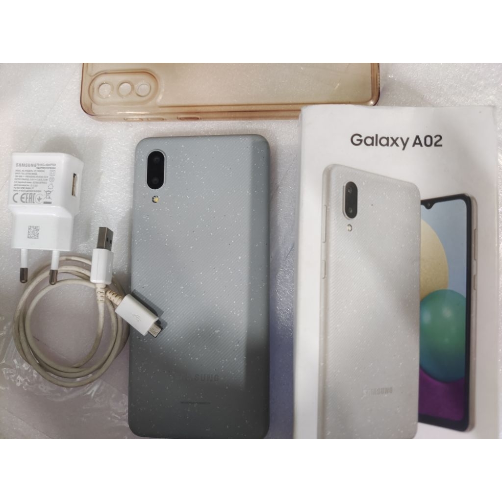 samsung A02 ram 3/32 gb original second fullset
