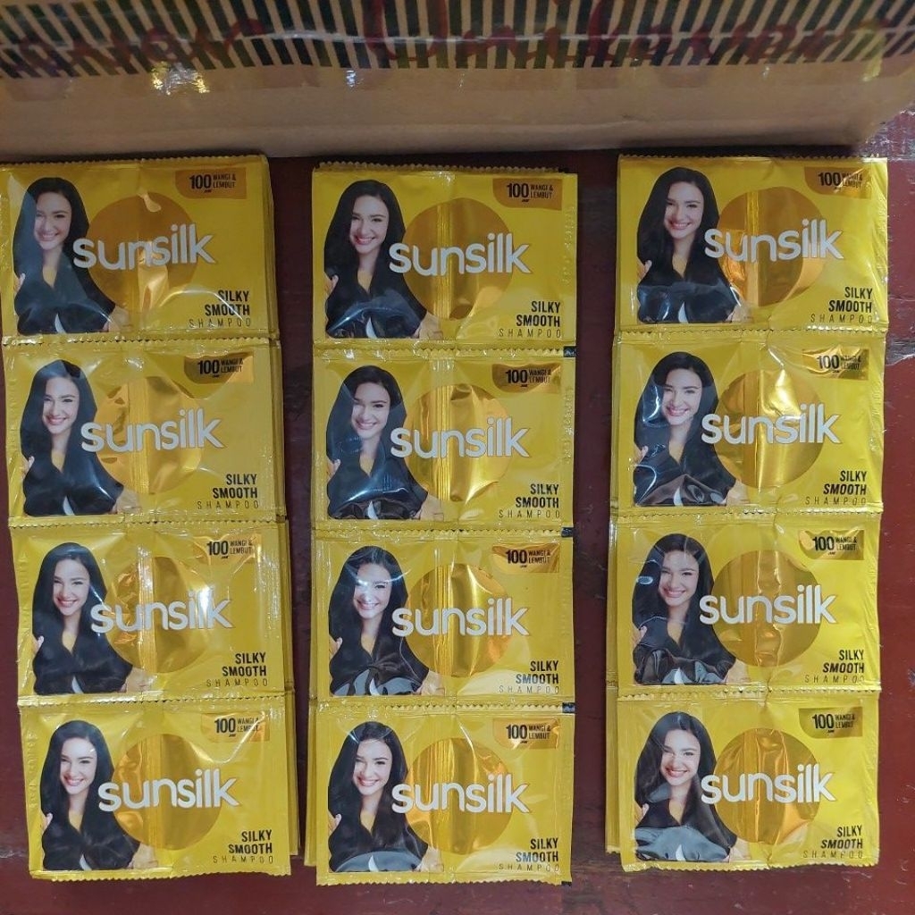 Sampo SUNSILK [SATUAN] Renceng 24 Sachet / Shampoo Sunsilk 10gram