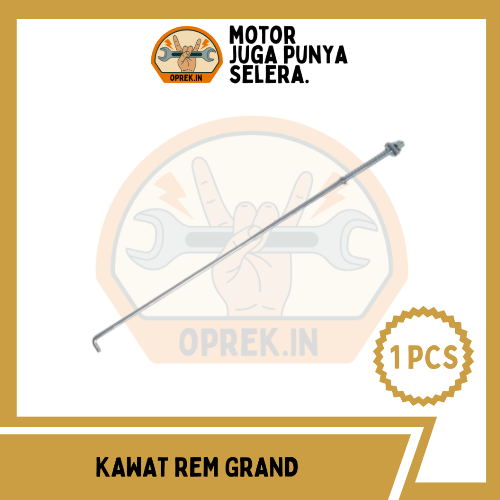 Kawat Rem Belakang Grand [COD] Tiang Lidi Pedal Stik Rem Rim Brake Mur Astrea Prima Legenda Star